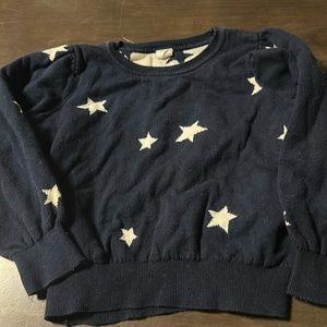 GAP Star Sweater Navy White